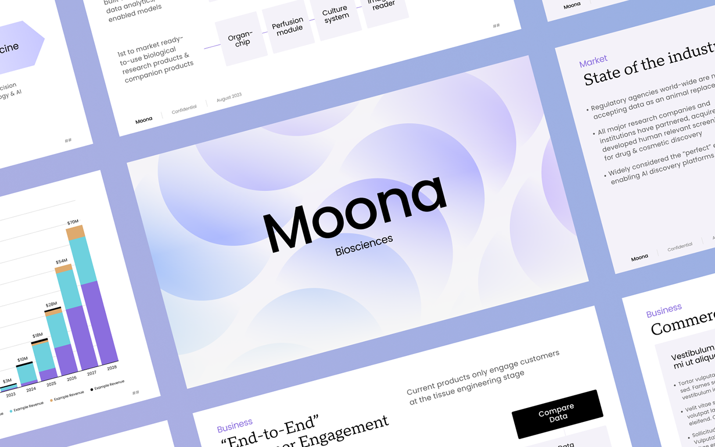 BioScience Pitch Deck Design