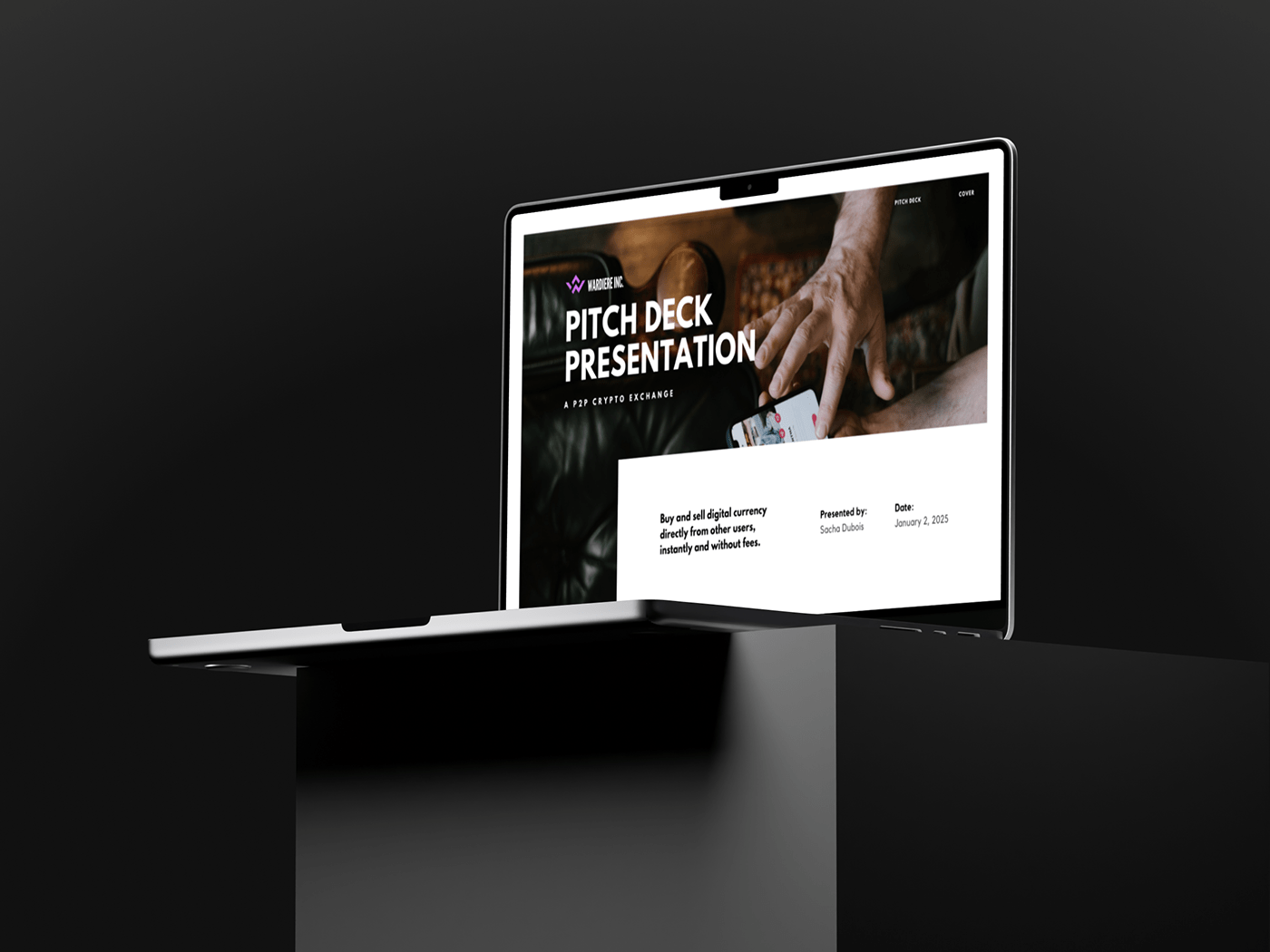 Crypto Pitch Deck Design