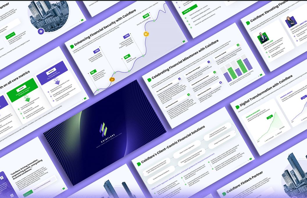 Fintech Pitch Deck Design