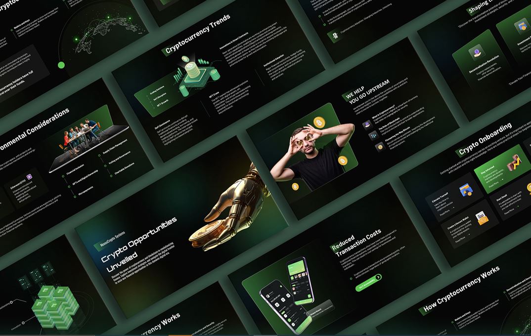 Crypto Pitch Deck Design