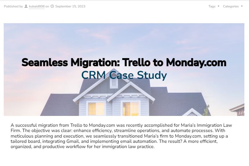 Seamless Migration Trello to Monday.com 11